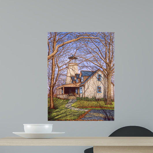 Barcelona Lighthouse Wall Decal