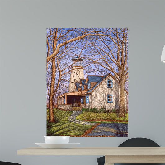 Barcelona Lighthouse Wall Decal