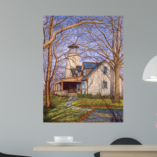 Barcelona Lighthouse Wall Decal