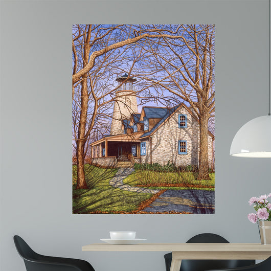 Barcelona Lighthouse Wall Decal