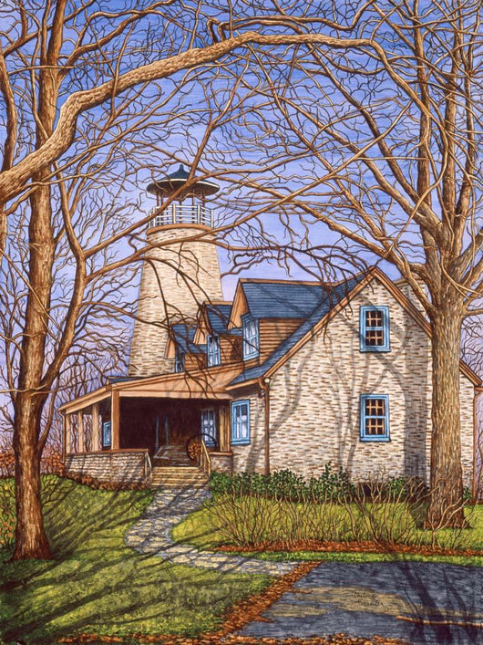 Barcelona Lighthouse Wall Decal