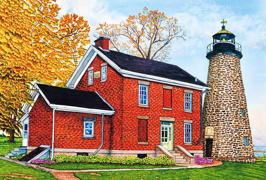 Charlotte-Genesee Lighthouse Rochester Ny Wall Decal