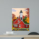 Presque Isle Light Erie Wall Decal
