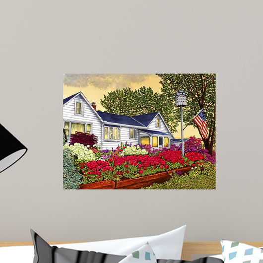 Rose Garden Canandaigua Ny Wall Decal