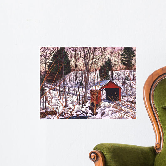 Bridge Woods Wall Decal