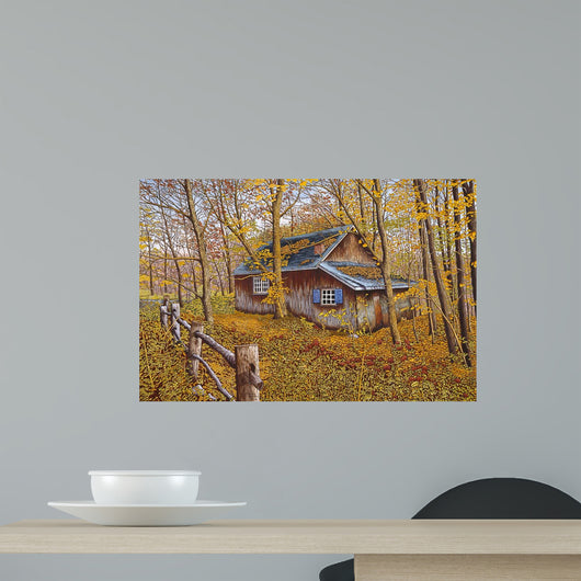 Cabin Woods Wall Decal