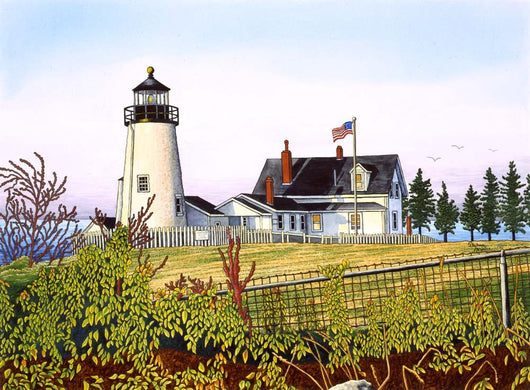 Pemaquid Point Wall Decal