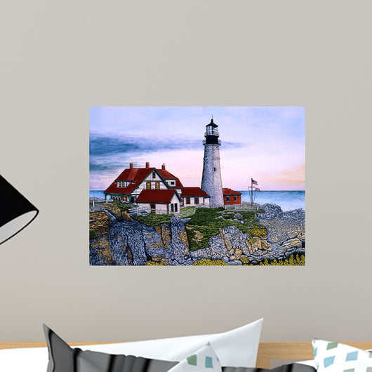 Portland Headlight Wall Decal