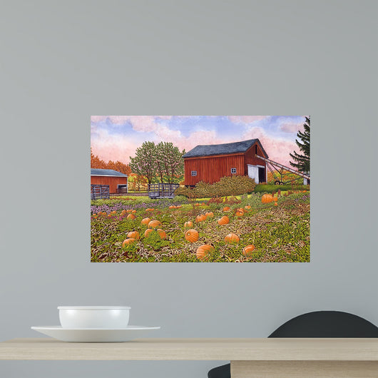 Pumpkin Patch Wall Decal