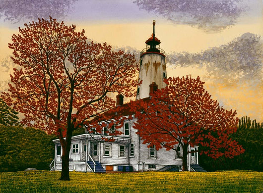 Sandy Hook Lighthouse Wall Decal