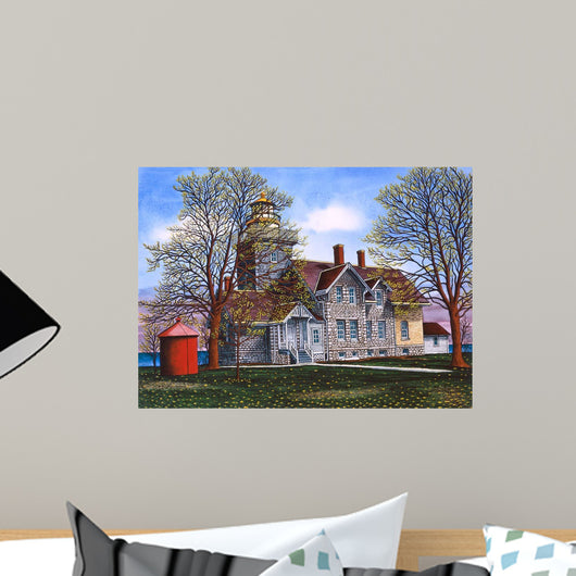 Somerset Lighthouse Wall Decal