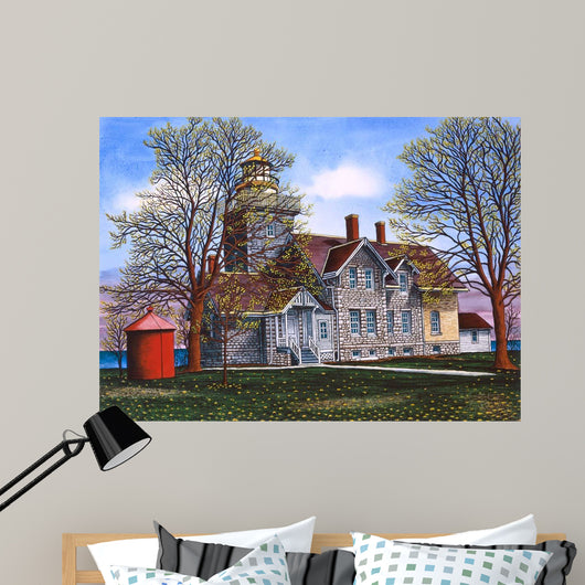 Somerset Lighthouse Wall Decal