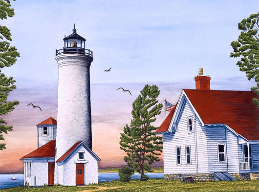 Tibbett's Point Wall Decal