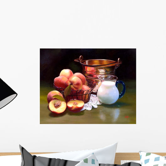 Peaches Cream Wall Decal