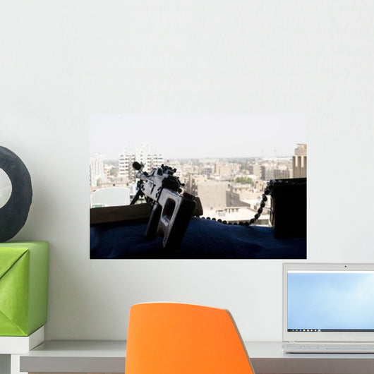 Pk 762mm Machine Gun Wall Decal