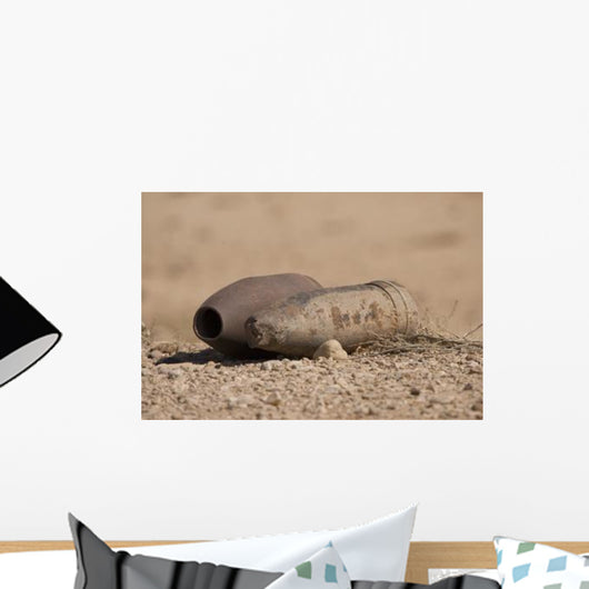 Inert Artillery Rounds Litter Wall Decal