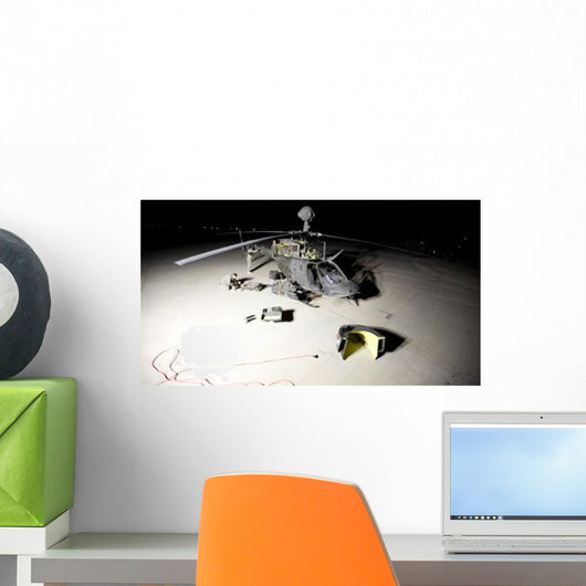 Maintenance Crew Works Servicing Wall Decal Design 2