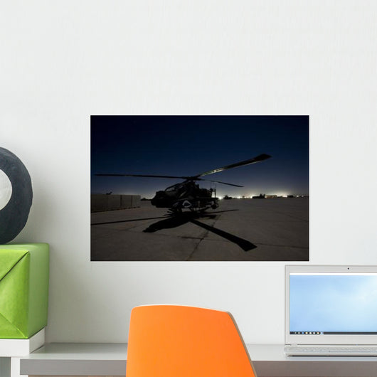 Ah-64d Apache Longbow Block Wall Decal Design 11