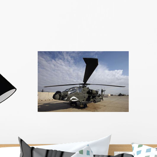 Ah-64d Apache Longbow Block Wall Decal Design 6