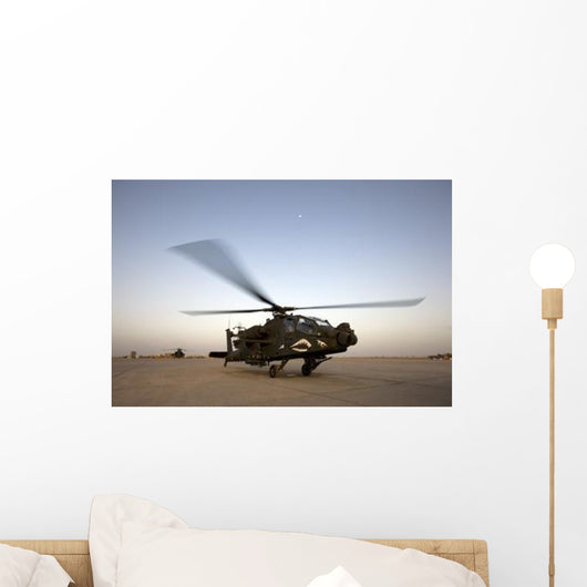 Ah-64d Apache Longbow Block Wall Decal Design 2