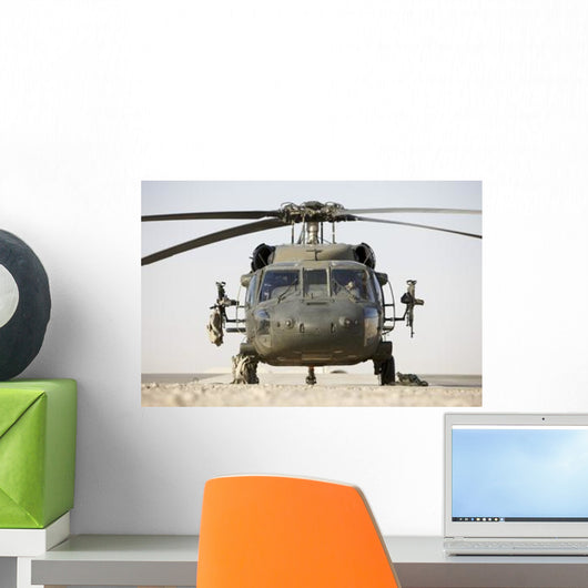 Front Uh-60l Black Hawk Wall Decal