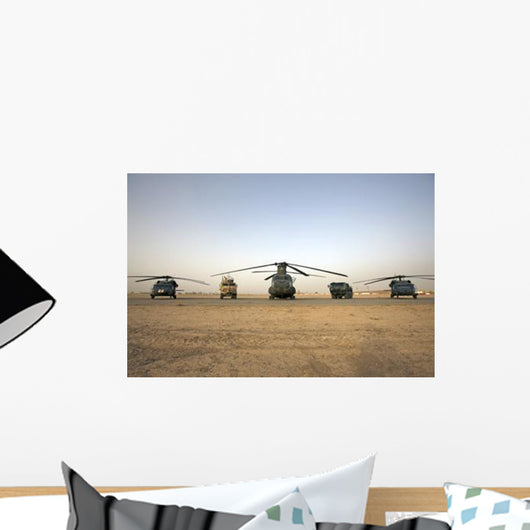 Us Military Vehicles and Wall Decal