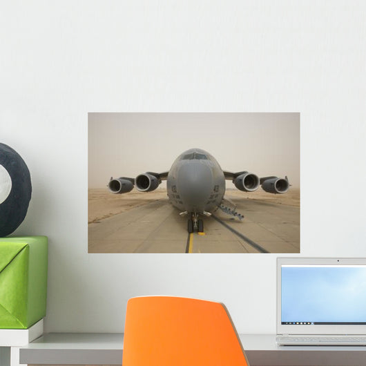 C-17 Globemaster Iii Sits Wall Decal Design 1