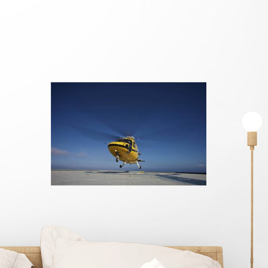 Sikorsky S-76 Utility Helicopter Wall Decal Design 1
