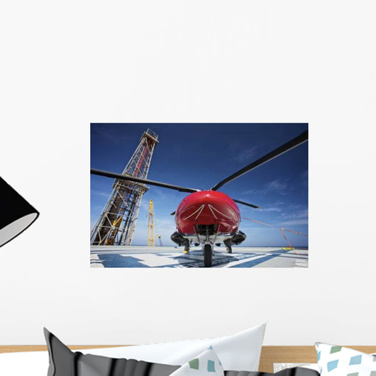 Agustawestland Aw109e Utility Helicopter Wall Decal Design 2