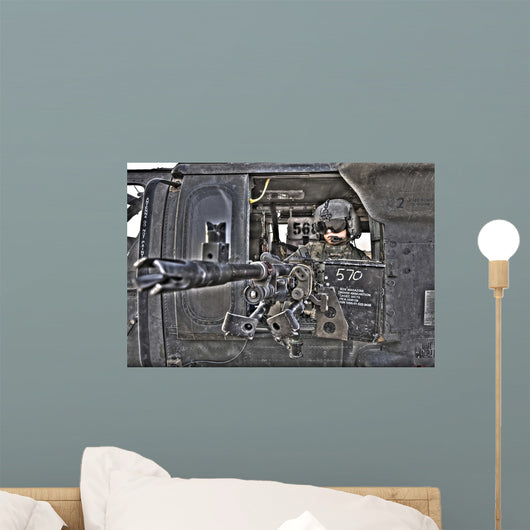 Hdr Image Uh-60 Black Wall Decal Design 11