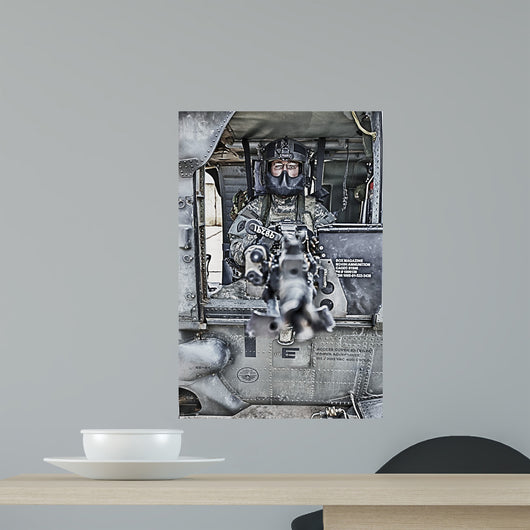 Hdr Image Uh-60 Black Wall Decal Design 5