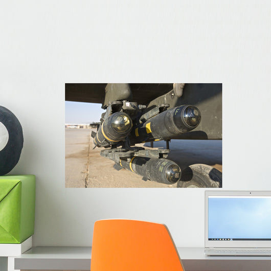 Hellfire Missiles Ah-64d Apache Wall Decal