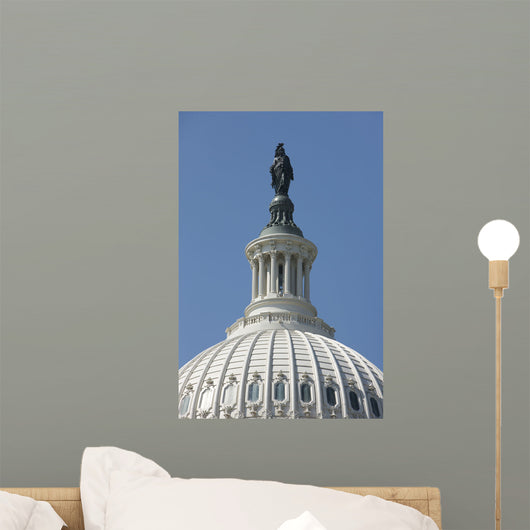 United States Capitol Building Wall Decal Design 1