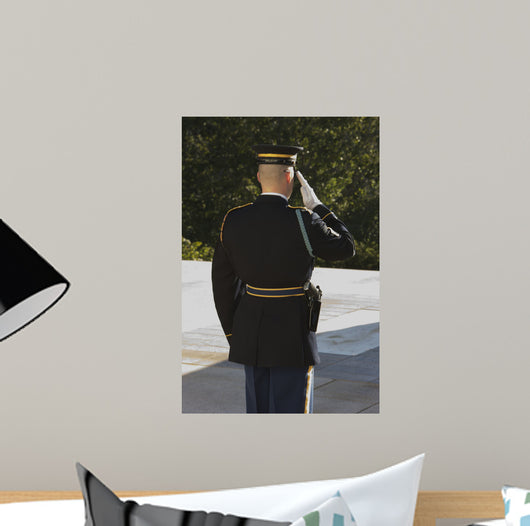 Honor Guard Tomb Unknowns Wall Decal Design 1