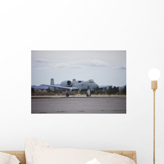 A-10 Thunderbolt Taxis to Wall Decal Design 7