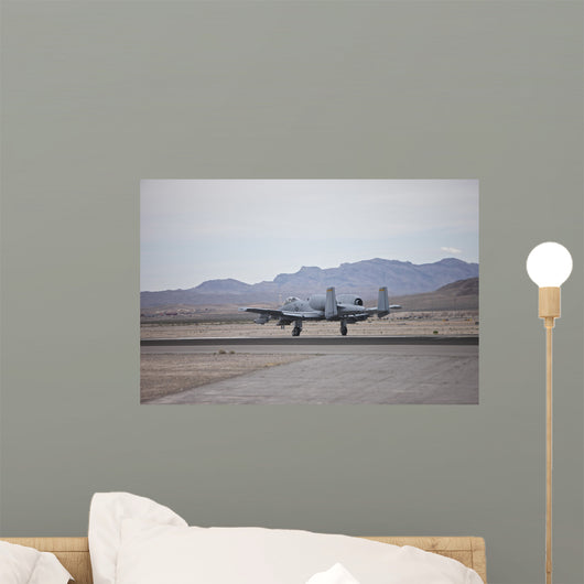 A-10 Thunderbolt Taxis to Wall Decal Design 5