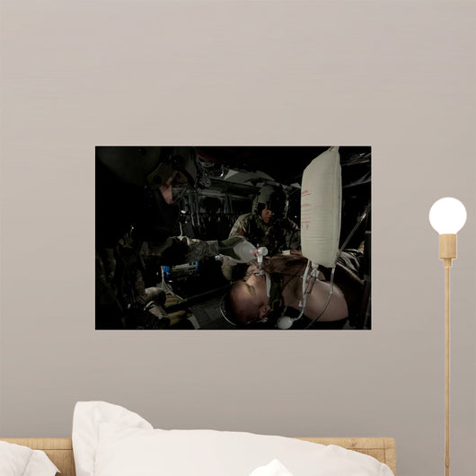 Us Army Medics Simulating Wall Decal Design 1