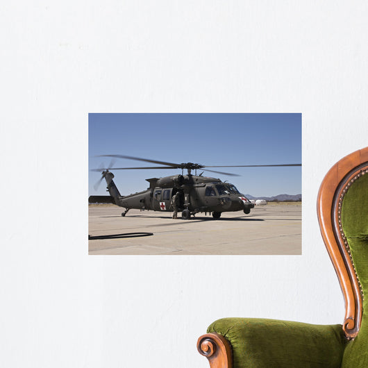 Uh-60 Blackhawk Helicopter Davis-monthan Wall Decal