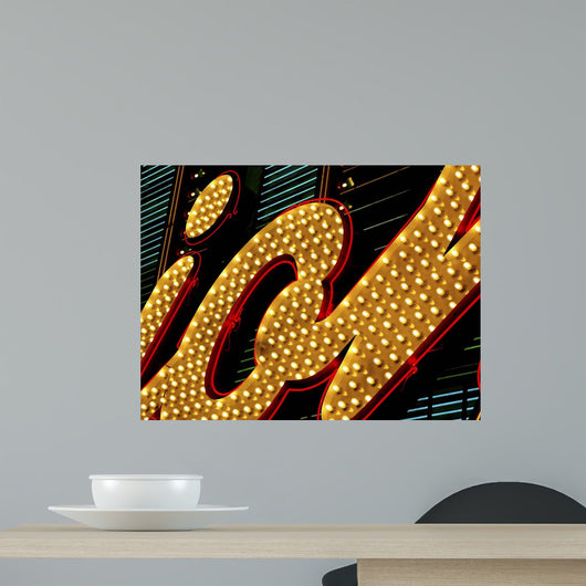 Las Vegas Neon Wall Decal