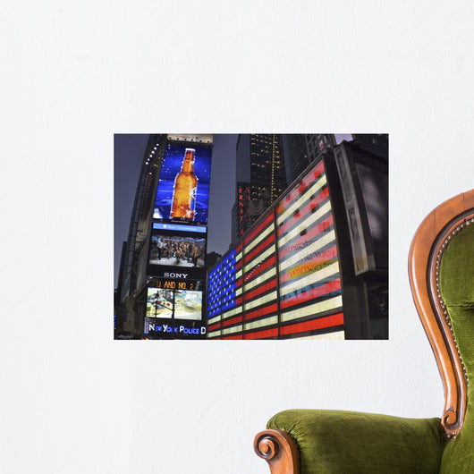 NYC Times Square Wall Decal