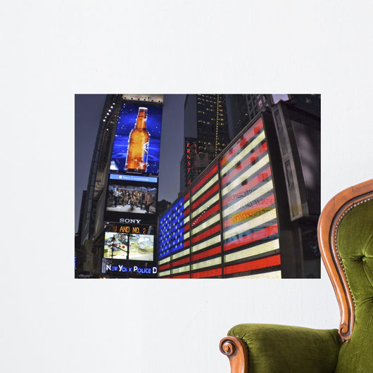 NYC Times Square Wall Decal
