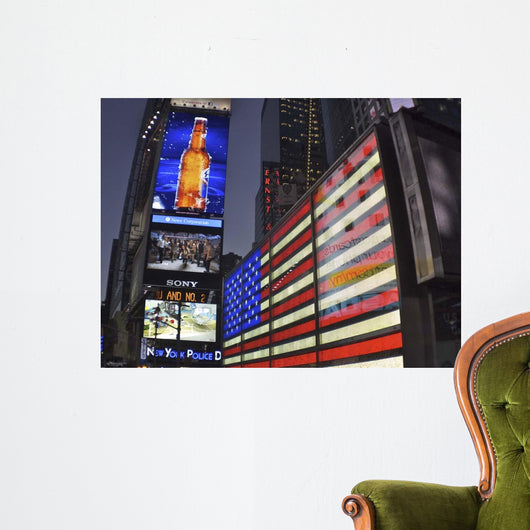 NYC Times Square Wall Decal