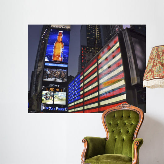 NYC Times Square Wall Decal