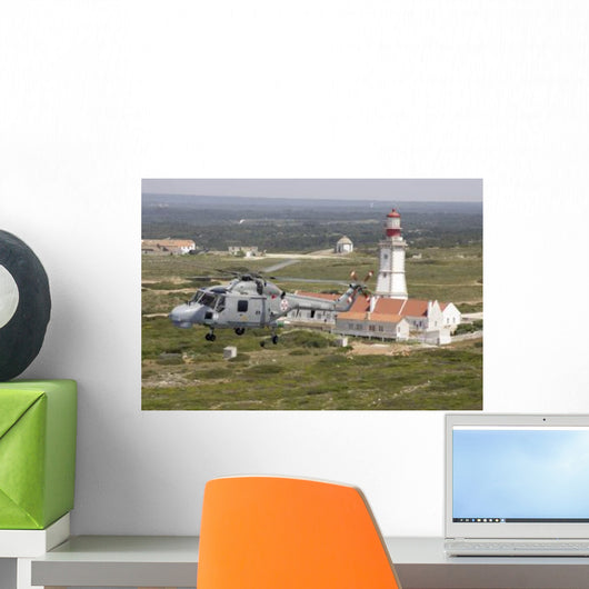 Sea Lynx Helicopter Portuguese Wall Decal Design 2