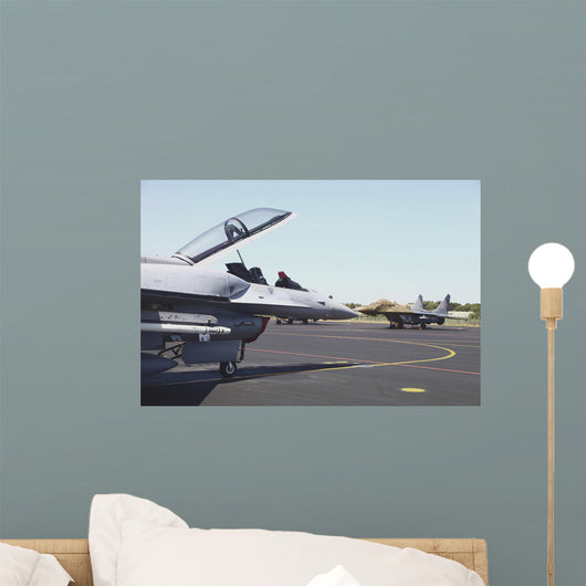 Polish Air Force F-16d Wall Decal