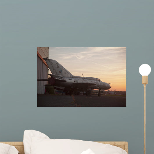 Derelict Mig-21 Czech Air Wall Decal