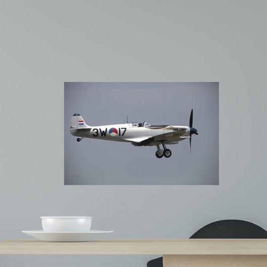 Supermarine Spitfire Dutch Historic Wall Decal