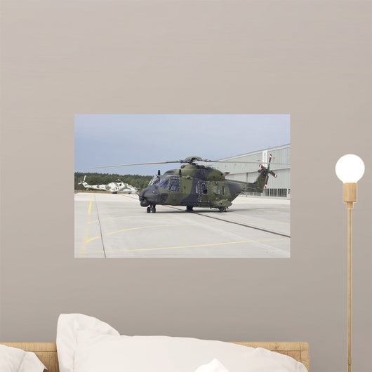 Nh90 Helicopter German Air Wall Decal