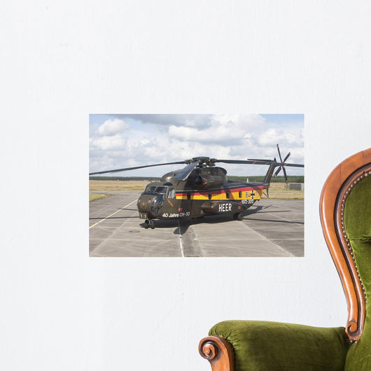 German Army Ch-53g Helicopter Wall Decal