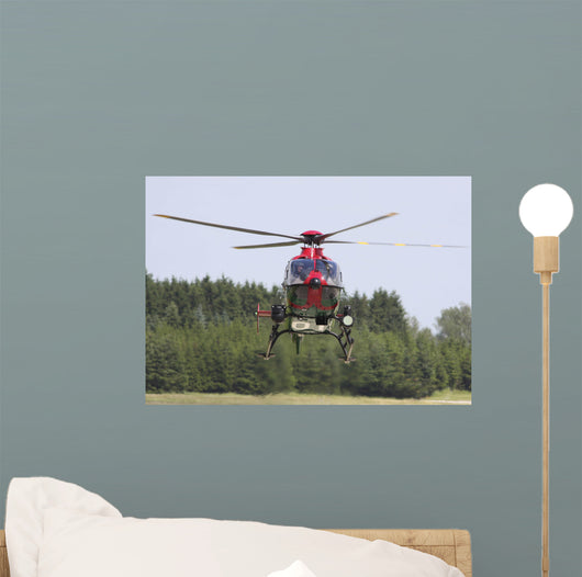 Eurocopter Ec135 Used German Wall Decal Design 2
